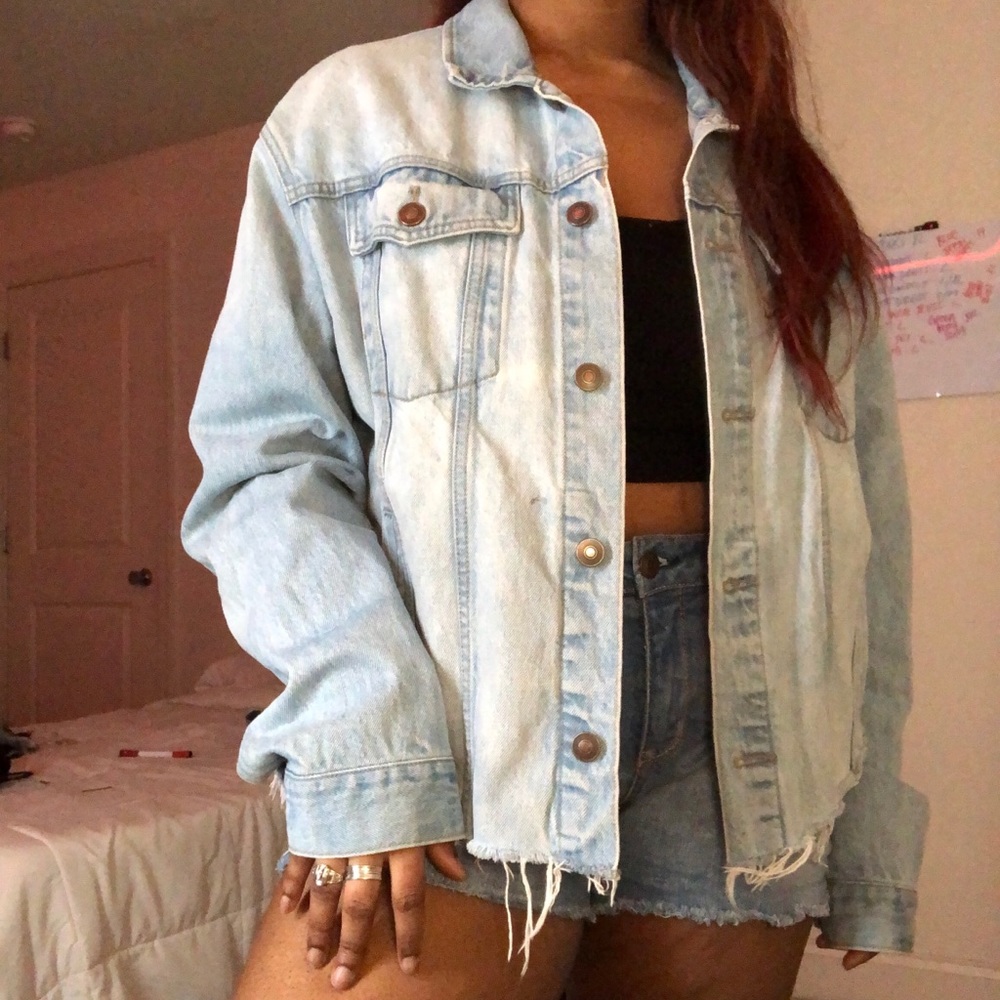 Light Washed, Denim Jacket